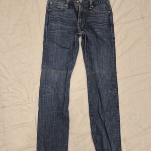 J. Crew Men's Dark Blue 484 Straight Jeans